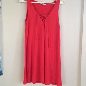 Red Pull&Bear dress
